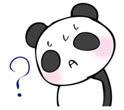 he panda which can always be used 6. sticker #12603456