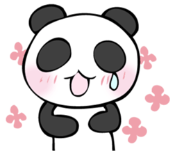 he panda which can always be used 6. sticker #12603459
