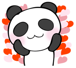 he panda which can always be used 6. sticker #12603462