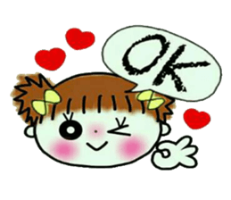 Cute and pretty sticker! sticker #12603851