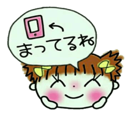 Cute and pretty sticker! sticker #12603867
