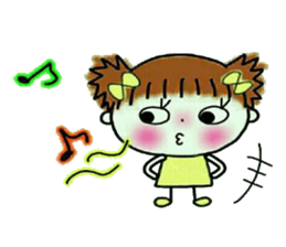 Cute and pretty sticker! sticker #12603875