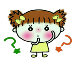 Cute and pretty sticker! sticker #12603876