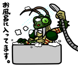 Mantis man sticker #12603966