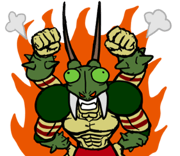 Mantis man sticker #12603971