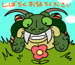 Mantis man sticker #12603981