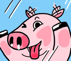 The day of the pig sticker #12604311