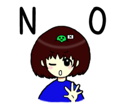 There is something sticker #12604599