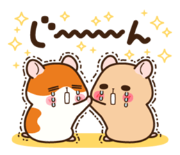 Hamster / Nagomu Autumn sticker #12604833