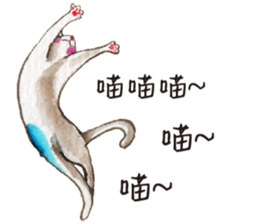 Meow Meow Language sticker #12605017