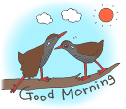 Okinawan Rail3 sticker #12605358