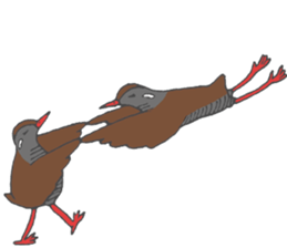 Okinawan Rail3 sticker #12605384