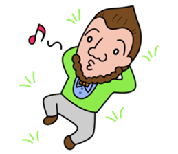 Day-to-day Basil Kritzer Sticker sticker #12605476