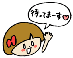 yume and amy sticker #12605854