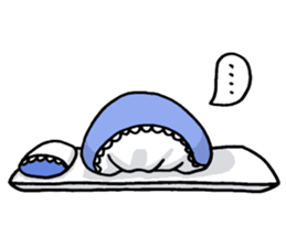 Social withdrawal bear sticker #12607160