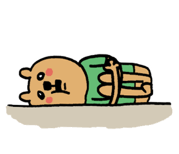 Social withdrawal bear sticker #12607161