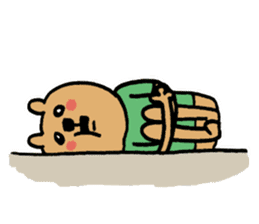 Social withdrawal bear sticker #12607161