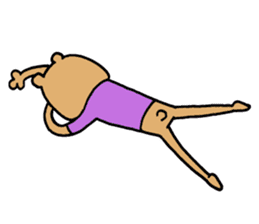 Social withdrawal bear sticker #12607176