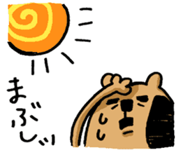 Social withdrawal bear sticker #12607177