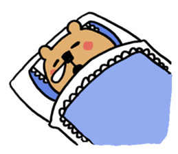 Social withdrawal bear sticker #12607183