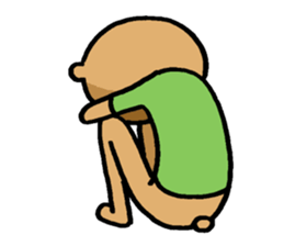 Social withdrawal bear sticker #12607185