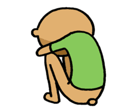 Social withdrawal bear sticker #12607185