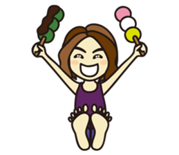 Yoga Sticker of Kaorin 3 sticker #12607449