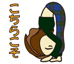 Yoga Sticker of Kaorin 3 sticker #12607459
