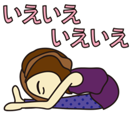 Yoga Sticker of Kaorin 3 sticker #12607461