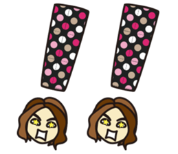 Yoga Sticker of Kaorin 3 sticker #12607468