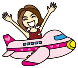 Yoga Sticker of Kaorin 3 sticker #12607470