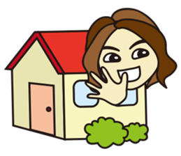 Yoga Sticker of Kaorin 3 sticker #12607471