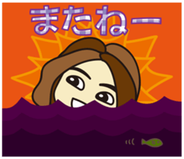 Yoga Sticker of Kaorin 3 sticker #12607475