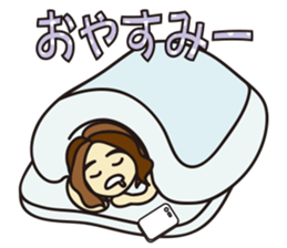 Yoga Sticker of Kaorin 3 sticker #12607477