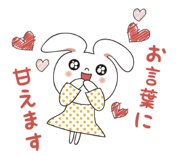 CUTE Usa chan sticker #12607775