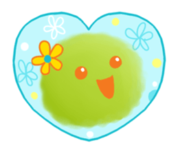 Friends of retro color sticker #12608074