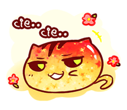 The great orange meoww sticker #12608371
