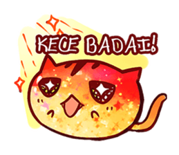 The great orange meoww sticker #12608376