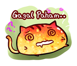 The great orange meoww sticker #12608379