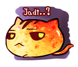 The great orange meoww sticker #12608380