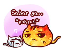 The great orange meoww sticker #12608383