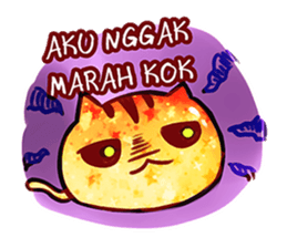 The great orange meoww sticker #12608384