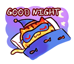 The great orange meoww sticker #12608386