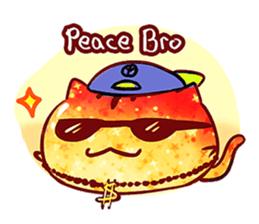 The great orange meoww sticker #12608389