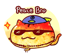 The great orange meoww sticker #12608389