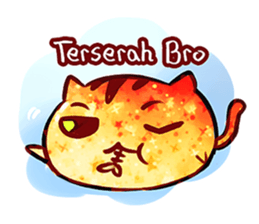 The great orange meoww sticker #12608390