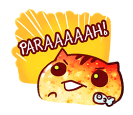 The great orange meoww sticker #12608392