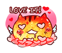 The great orange meoww sticker #12608393