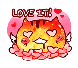 The great orange meoww sticker #12608393