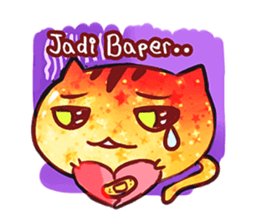 The great orange meoww sticker #12608395